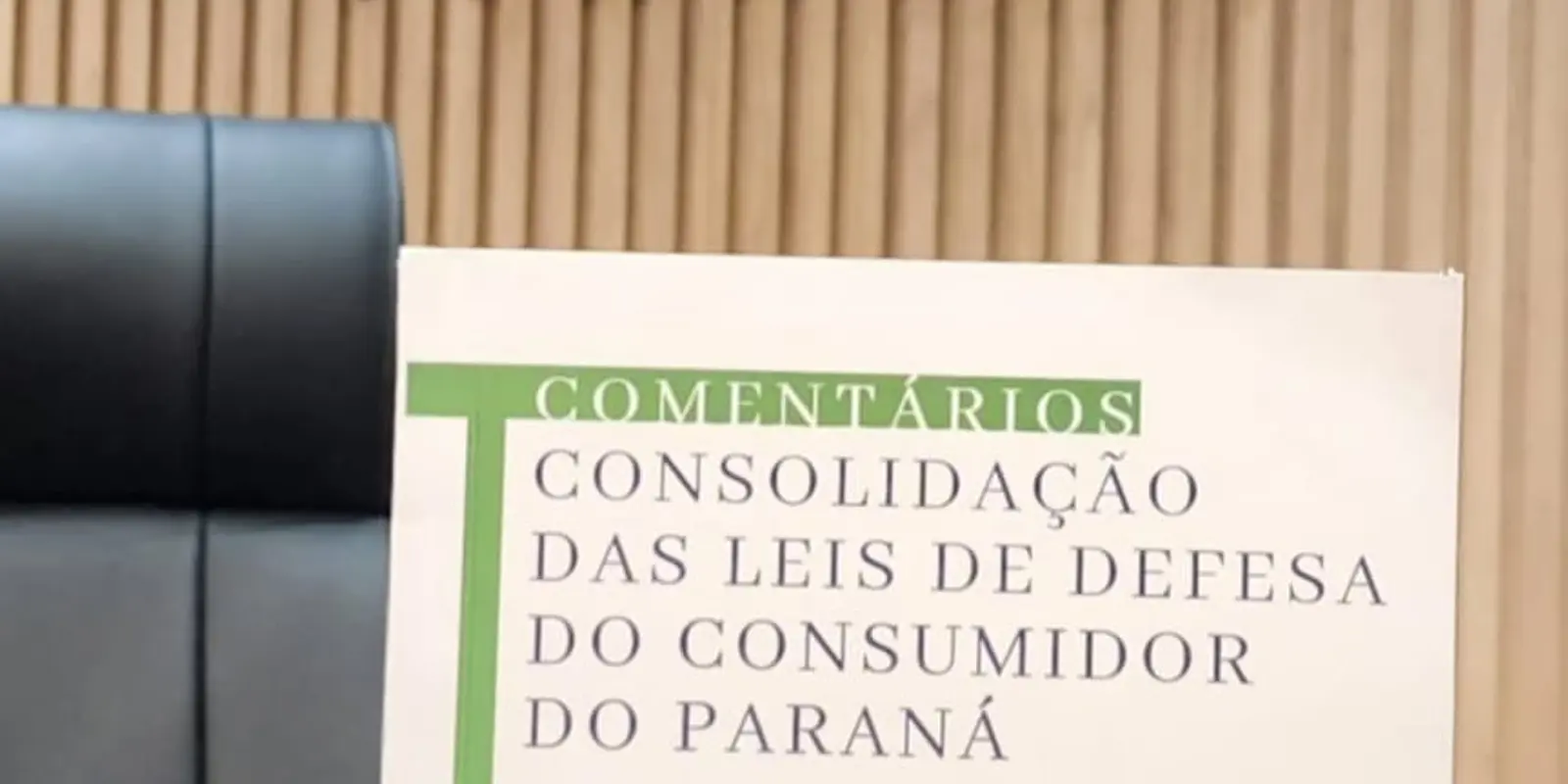 Pré-venda promocional do livro sobre a Consolidação Paranaense do Direito do Consumidor 