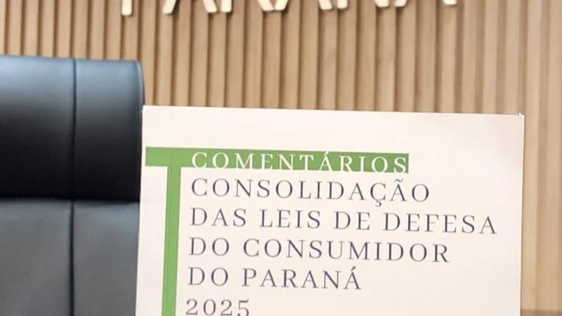 Pré-venda promocional do livro sobre a Consolidação Paranaense do Direito do Consumidor 